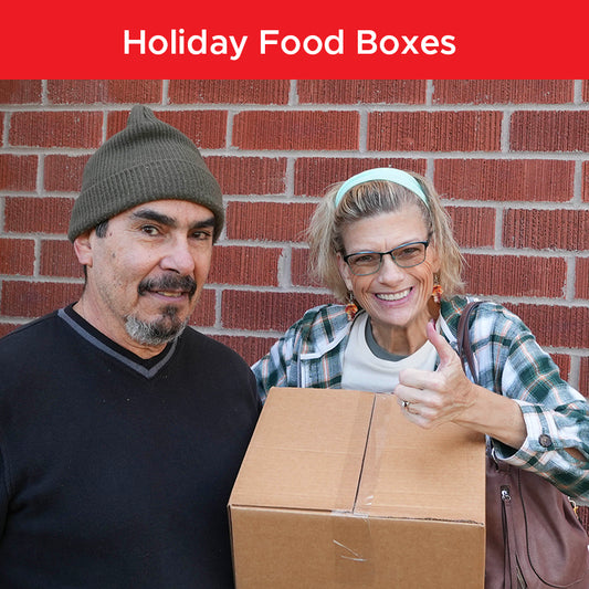 Give a Holiday Food Box  to a Family in Need