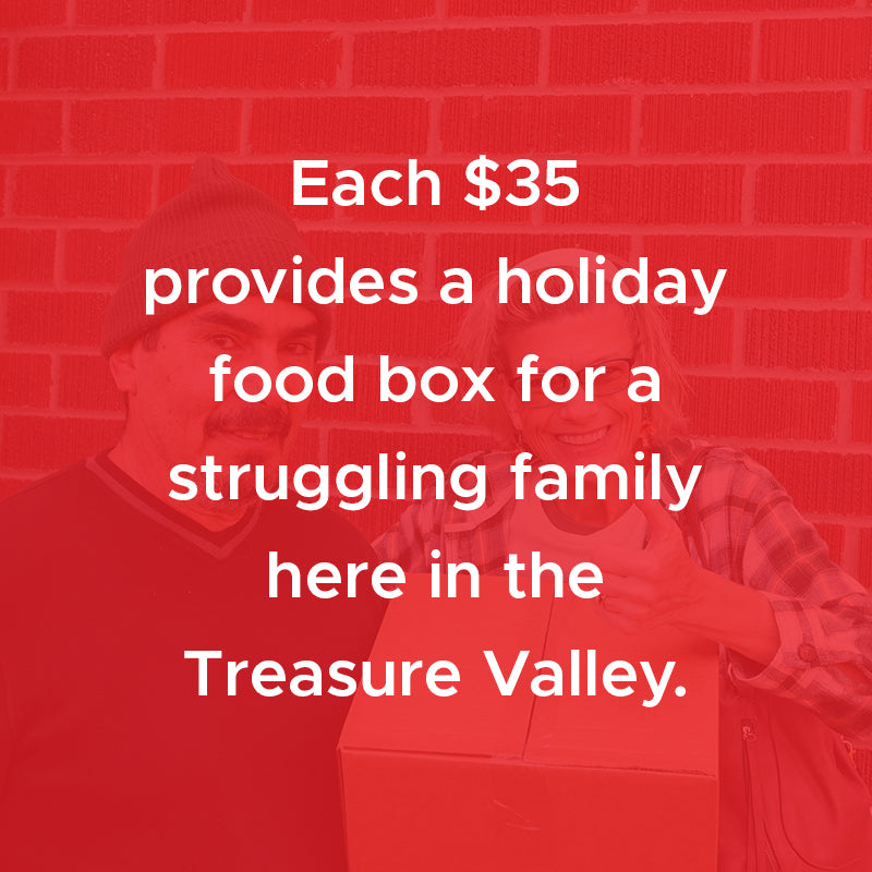 Give a Holiday Food Box  to a Family in Need