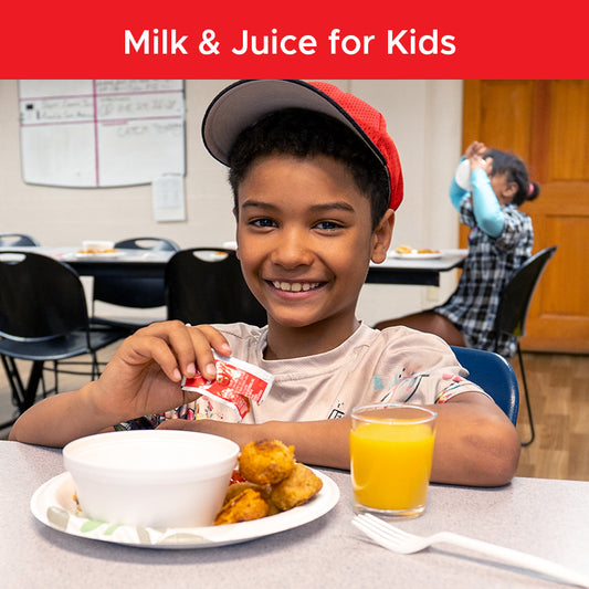 Provide Milk and Juice For All Children in the Mission's Shelters